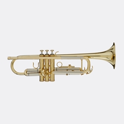 BTR1287 Blessing Bb Trumpet, .460 Bore, Clear Lacquer, Outfit